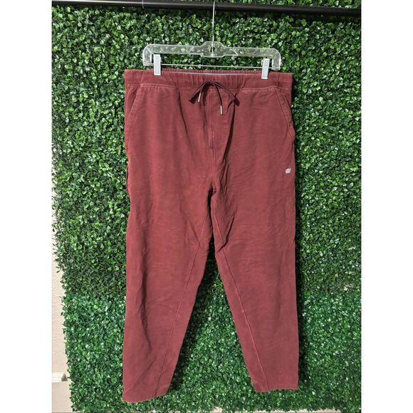 Mack Weldon Men’s Ace Sweatpants Tapered Jogger Red Sz XL Tall - Picture 1 of 3